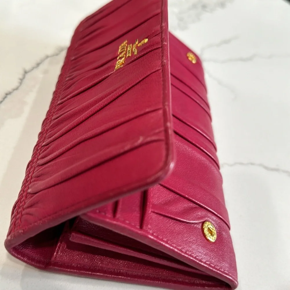 Prada Italy Leather Wallet